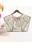 ECRU-ORANGE-POWDER PINK