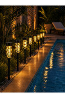 2 x 57 cm daylight garden lamps