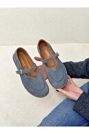 Blue SUEDE