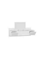 Arnetti Zakkum Makyaj Masası Beyaz 33x100x39,1 Raflı Dekoratif Tasarım Kolay Kurulum