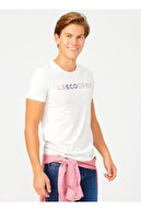 Lee Cooper Erkek Rcy 03 O Yaka T-Shirt Twilight 202 LCM 242080