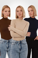 brown, ecru, navy