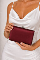 Claret Red Satin