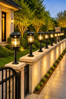 Set-top solar lighting with 8 sensors
