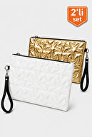 Gold White