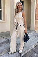 Beige Black