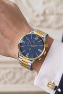 Navy & Silver Gold