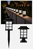 1 Pc White Led Set Top Garden Lighting