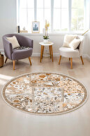 Beige-Round