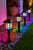 2pcs RGB multicolor solar lighting