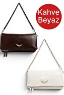 Brown, White