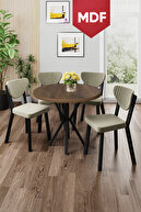 Table Baroque Wooden Pattern Chair Cream