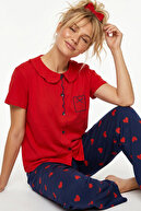 dark blue red heart