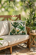 green-cream plant cream fringe