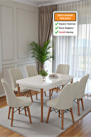 White Table - Cream