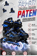 Glow Black-Blue 34-37