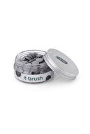 TBRUSH T-brush Doğal Diş Macunu Tableti-aktif Kömür (charcoal) Aromalı-florürlü 90 Adet