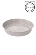 34cm White