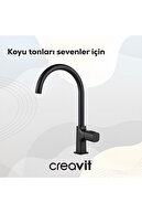 Gentle Matte Black Finish