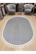 Fringed Oval Grey