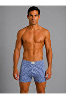 Navy Blue White Checkered