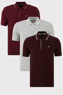CHERRY-GRAY MELANGE-CherryWhite