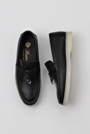 Black Flotter Leather