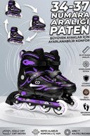 Glow Black-Purple 34-37