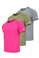 GRAY-KHAKI-PINK