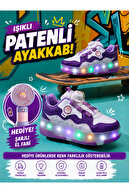 Purple, White