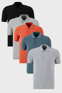 Black-Gray Melange-Cinnamon-Ash-Pe