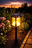 55 cm solar garden lighting wall light