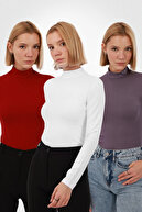 red, white, purple