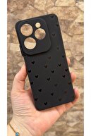 Mini Black Heart Patterned