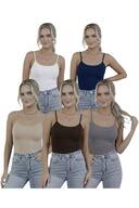 Navy Blue - Gray - Bitter Brown - Beige - White