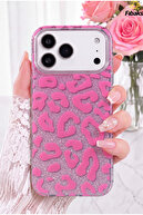 Leopard Glitter Pink