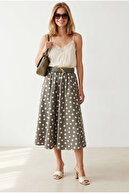 Polka Dot Khaki