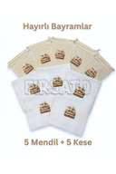 Happy Holidays Handkerchief Pouch