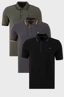 Black-Khaki-Anthracite