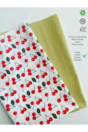Pastel Green and Red Cherry