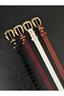 Multicolor Black,Burgundy,White,Tan