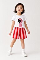 Ecru-Striped Fuchsia