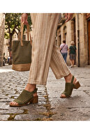 GREEN SUEDE