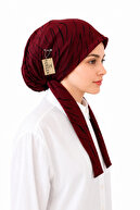 Burgundy-Black Pattern