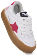 White - Fuchsia