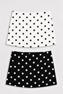 Black White