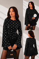 Polka Dot Black