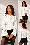 Polka Dot White