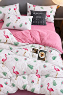 Multicolored flamingo