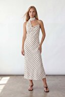 ECRU POLKA DOT